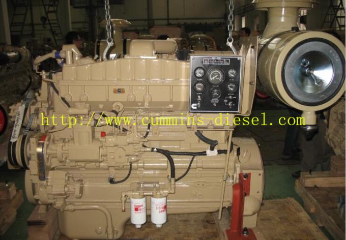 NTA855-C400 Cummins Industrial Diesel Motors , Electronic Start Diesel Engine