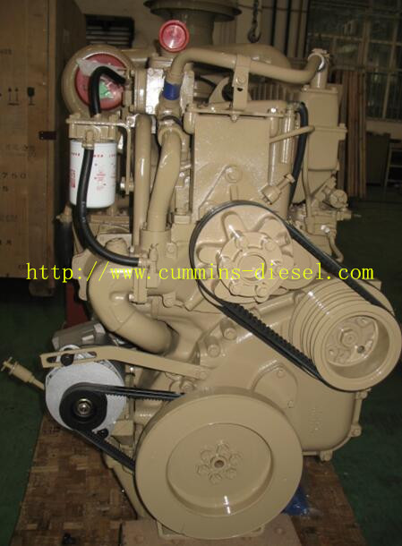 NTA855-C400 Cummins Industrial Diesel Motors , Electronic Start Diesel Engine