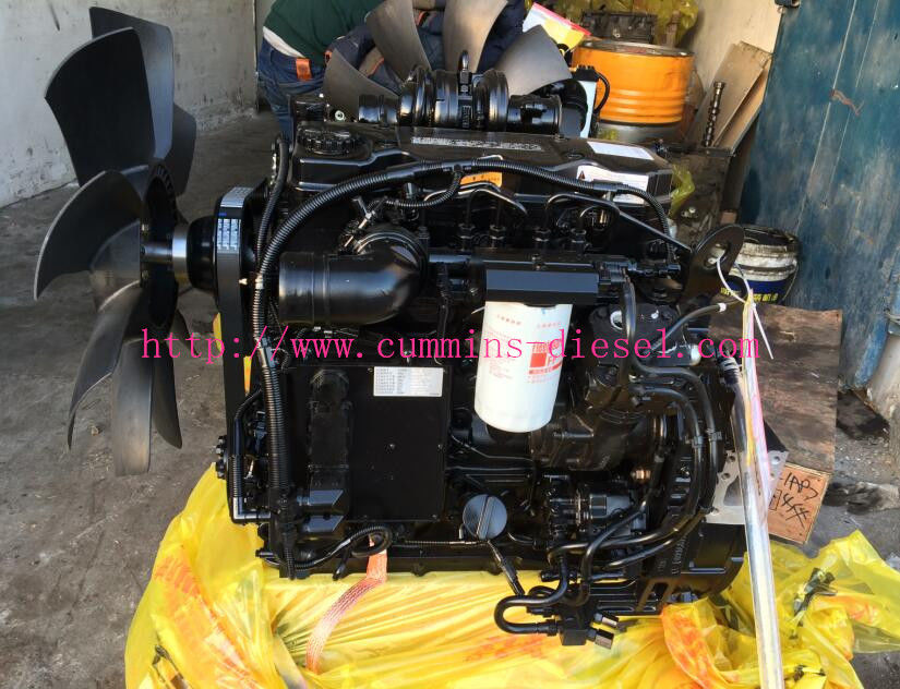 Original Cummins QSB4.5-C130 Euro Ⅲ 6 Cylinder Diesel Engine For Industrial Machines