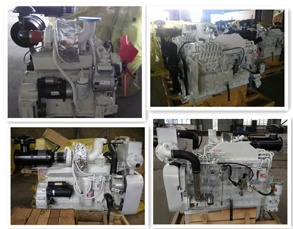 8.3L 6CT Series Maritime Diesel Engines Electric Start Four Stroke 6CTA8.3-M188