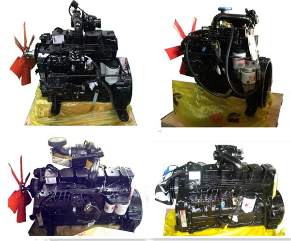 Replacement Water Cooled Diesel Power Engine Four Stroke Cycle Black Color